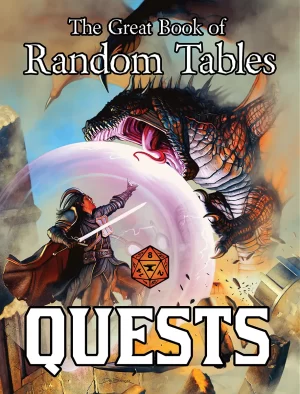 The Great Book of Random Tables: Quests